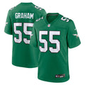 Philadelphia Eagles Brandon Graham Kelly Green Alternate Game Jersey