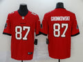 Men's Tampa Bay Buccaneers Rob Gronkowski #87 Red Game Jersey1