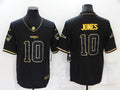 Men's New England Patriots Mac Jones #10 Black Game Jersey1