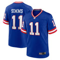 New York Giants Phil Simms Royal Retired Player Alternate Game Jersey