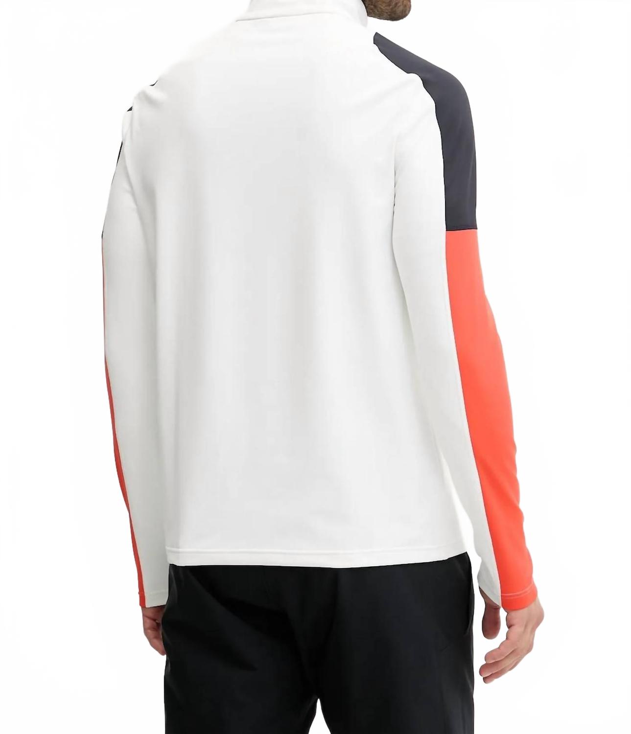 Pravio Thermal Base Layer Top In Neige/marin