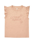 Rylee + Cru Collective Ruffled Tank