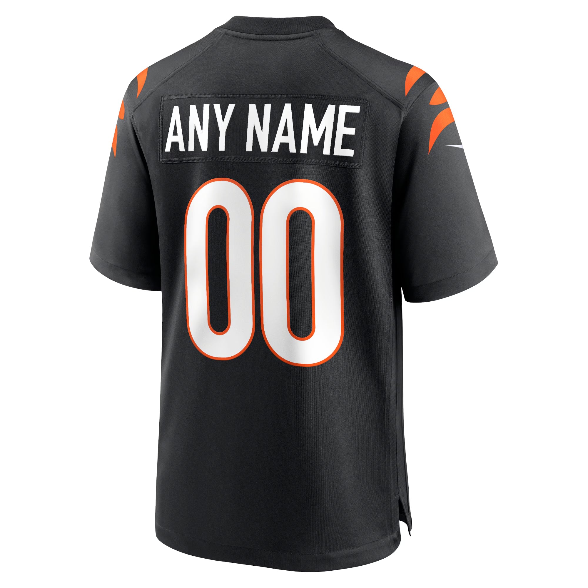 Cincinnati Bengals Black Game Custom Jersey