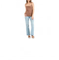 Couture Kelsie Drape Cami In Acorn