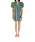 Hampton Mini Dress In Forest Jubilee