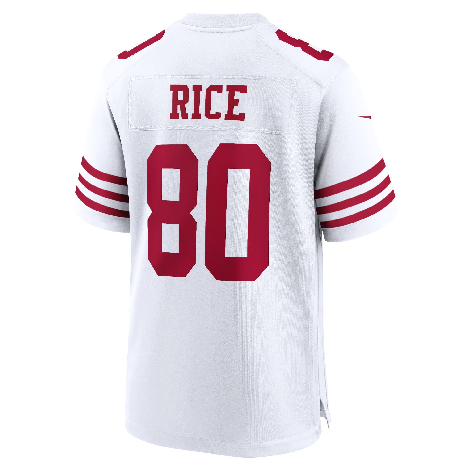 San Francisco 49ers Jerry Rice White Retired Player Game Jersey