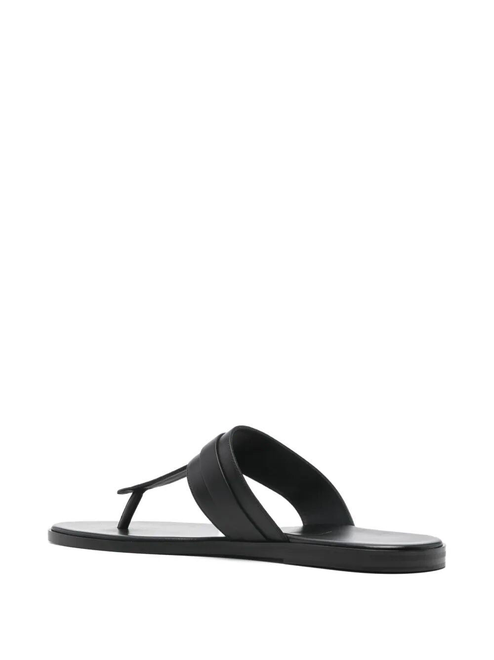 Tom Ford Men Smooth Leather T-Sandals
