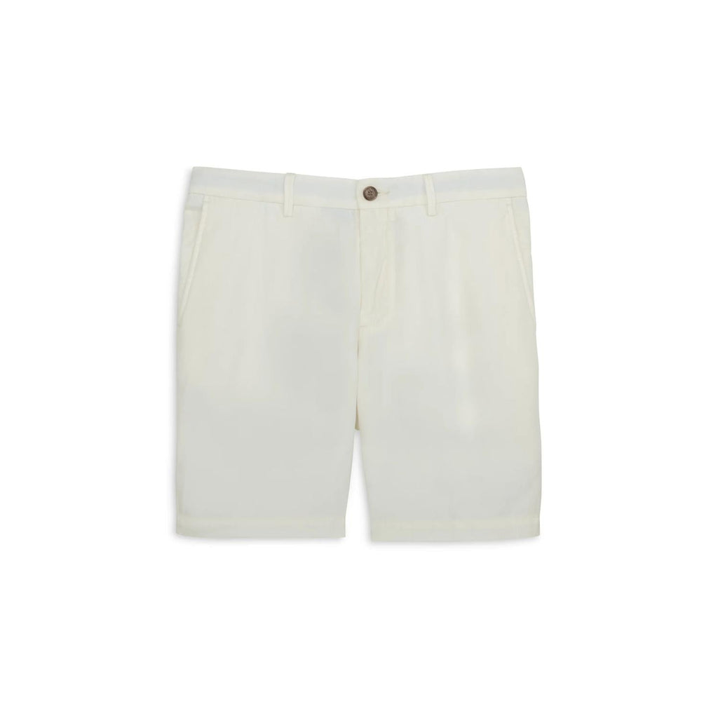 Men's Linen Blend Shorts In Cream