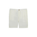 Men's Linen Blend Shorts In Cream