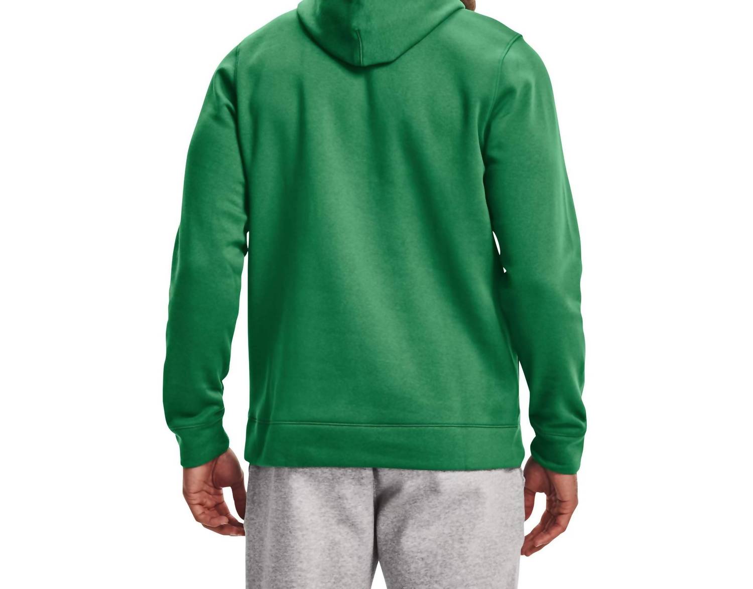 Hustle Fleece Hoody In Kelly Green
