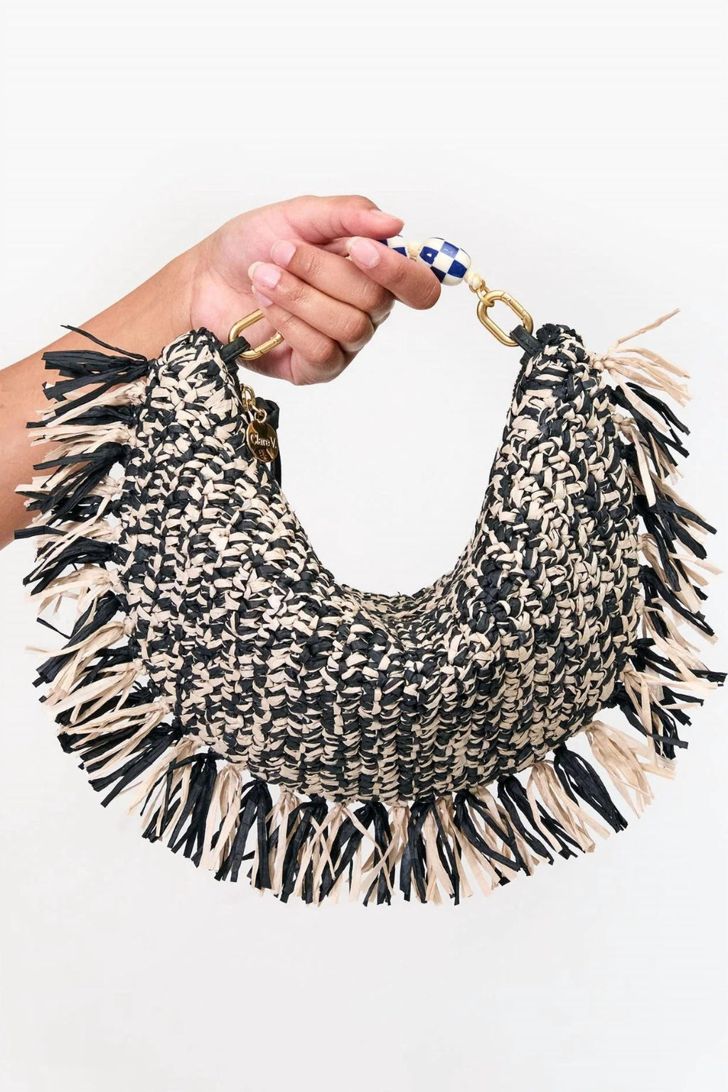 Women's Lune Bag In Black Cream
