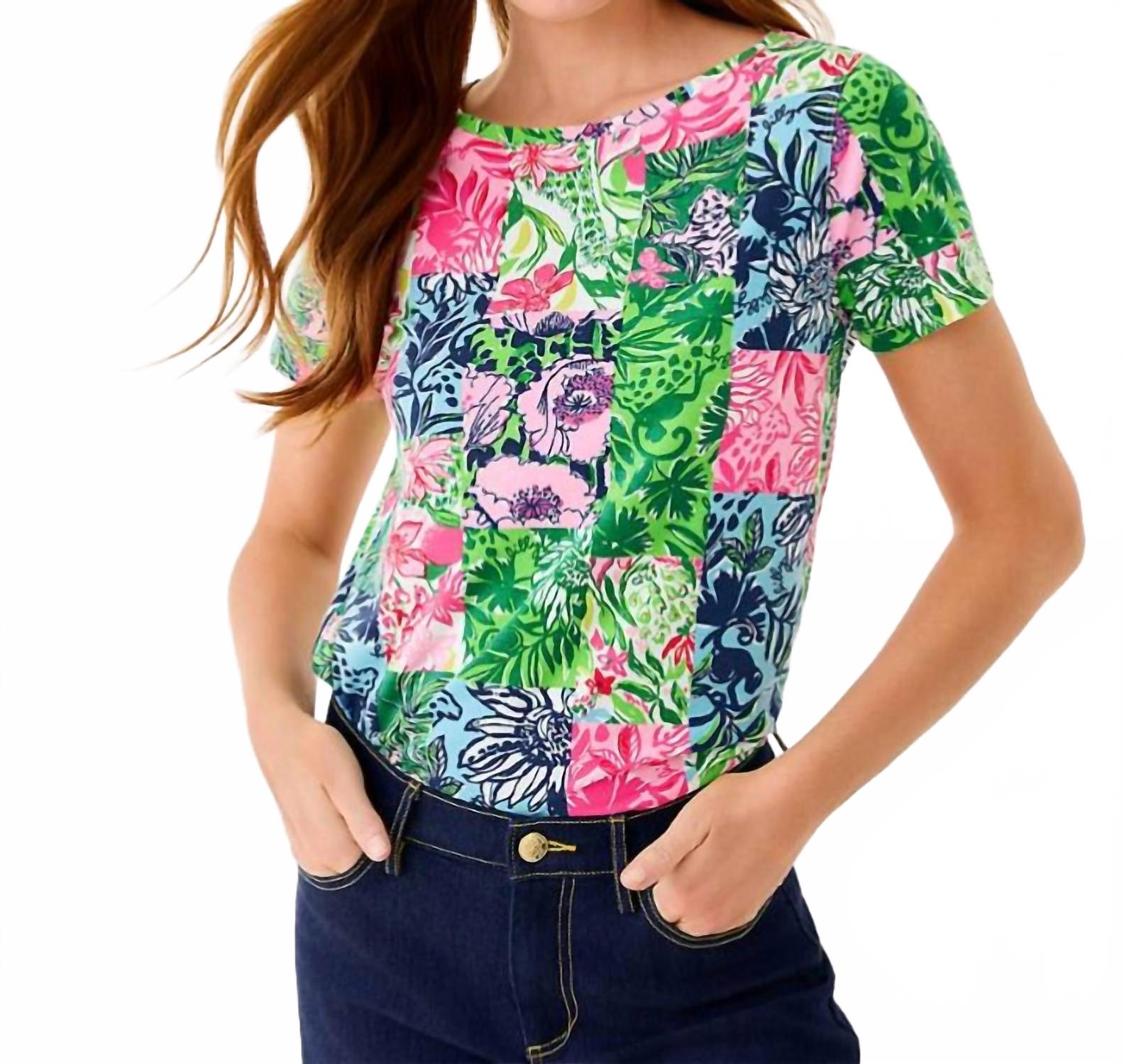 Key West Top In Party Punch Patch