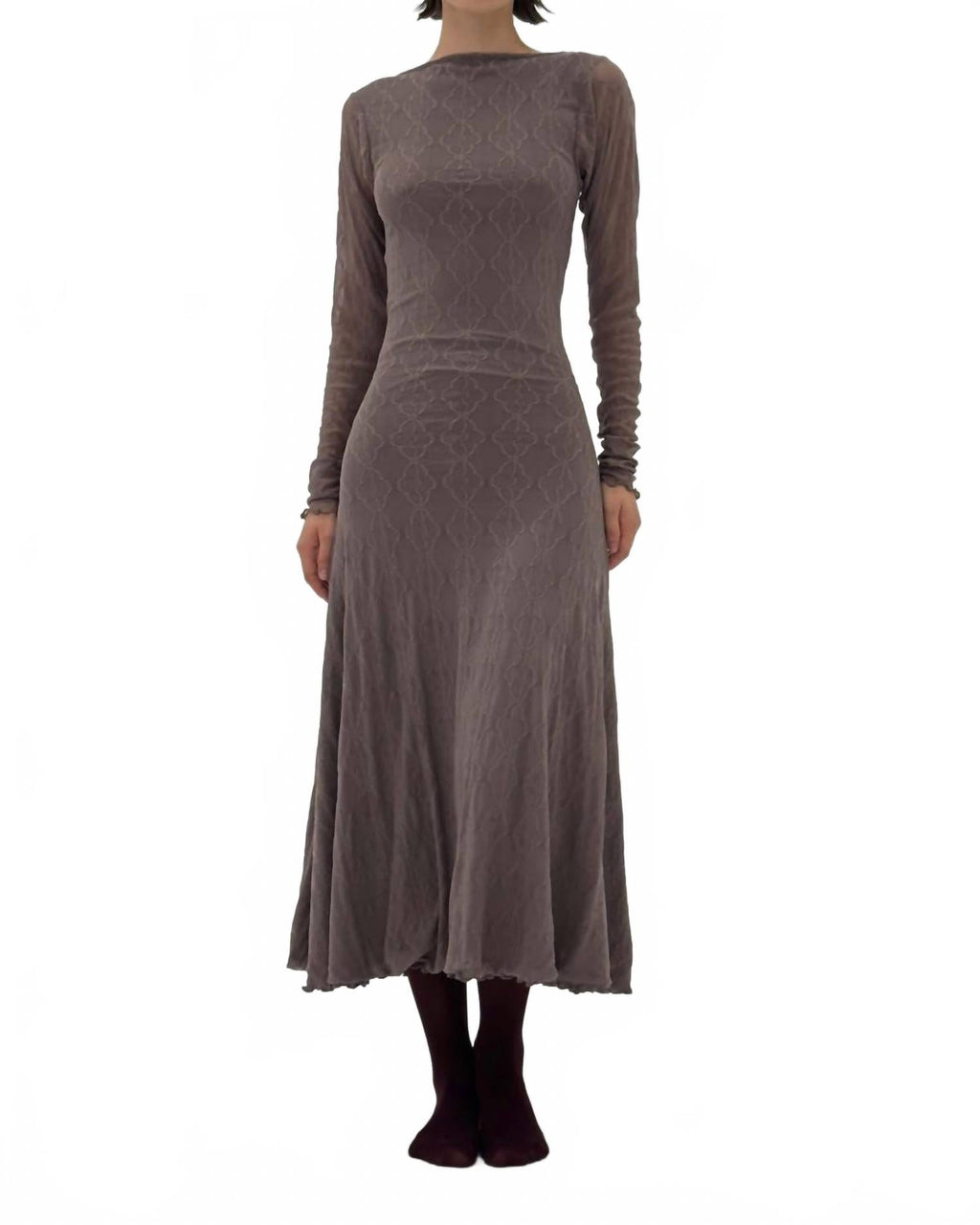 Mariposa Backless Dress In Mauve