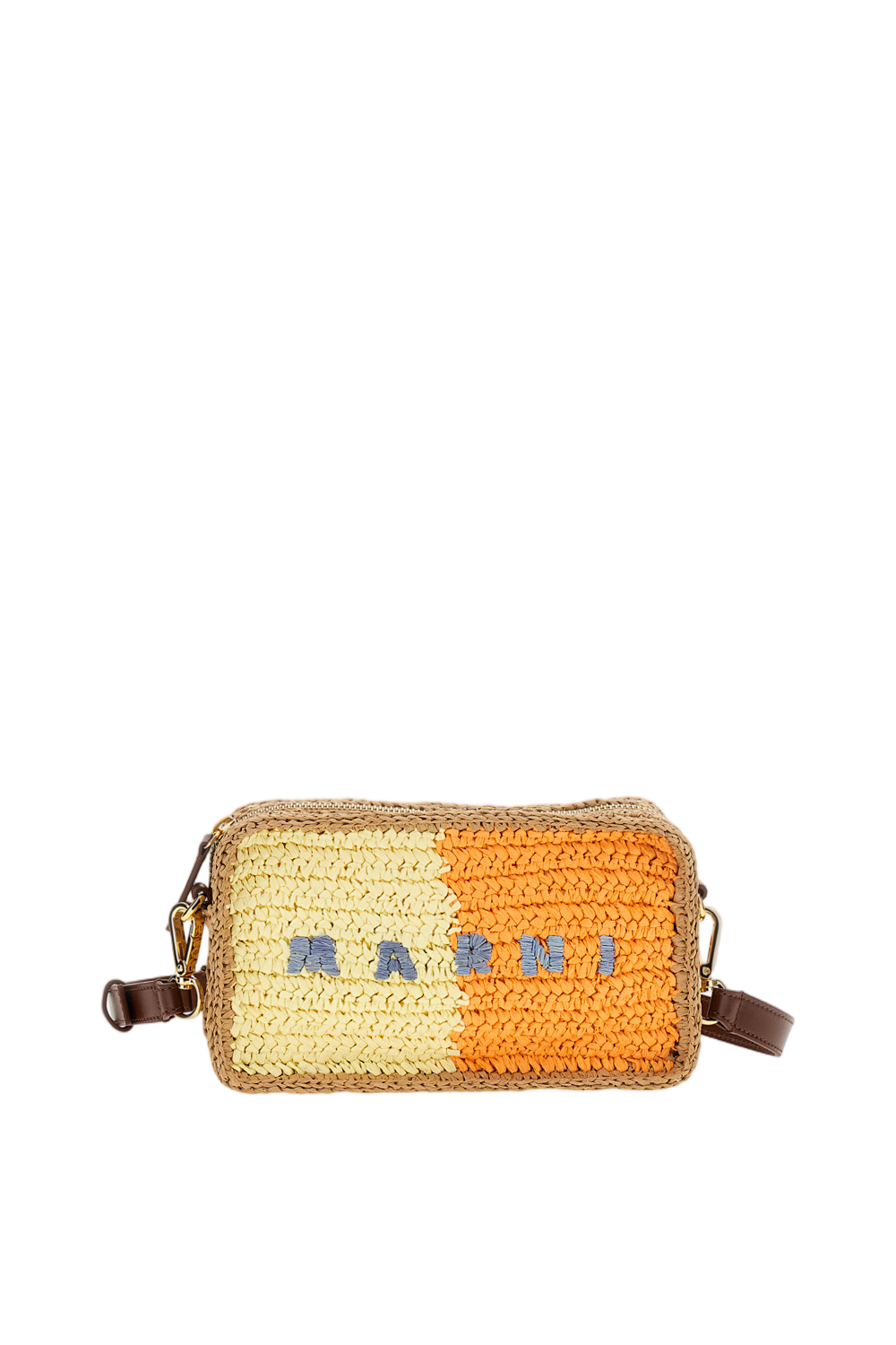 Yellow Orange Seaside Camera Bag