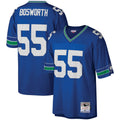 Seattle Seahawks Brian Bosworth Mitchell & Ness Royal Legacy Replica Jersey