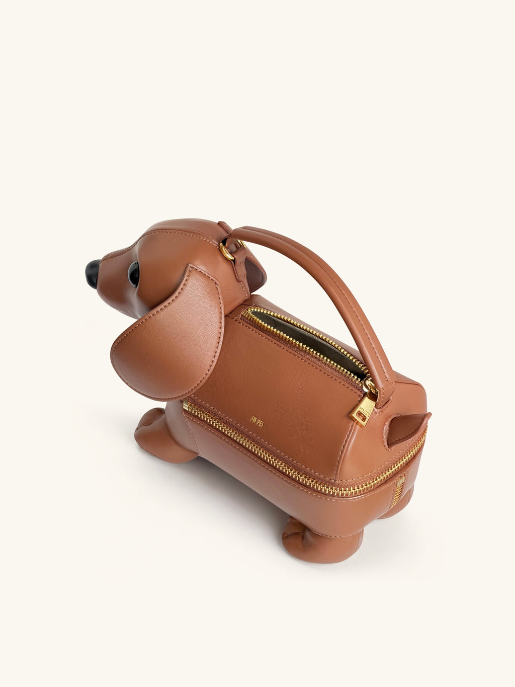 Emilia Dog-Shaped Bag - Brown