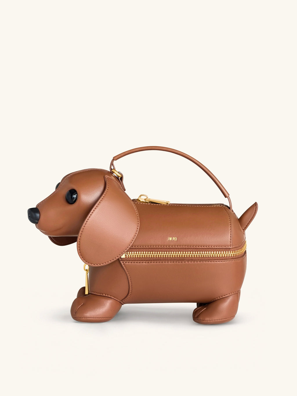 Emilia Dog-Shaped Bag - Brown