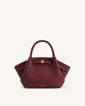 Hana Mini Tote Bag - Burgundy