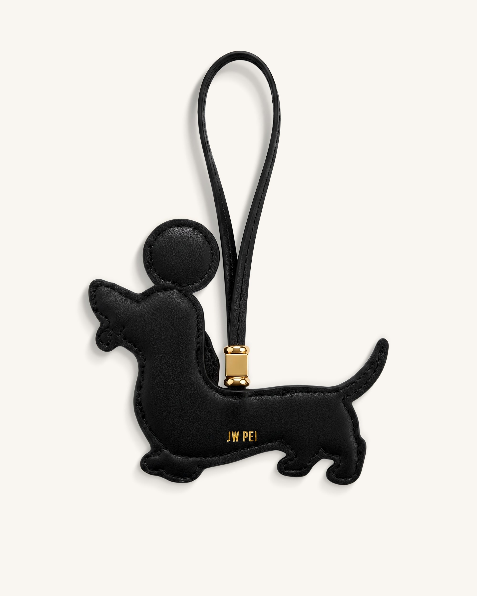 World Cup Dachshund Soccer Jersey Bag Charm - Blue