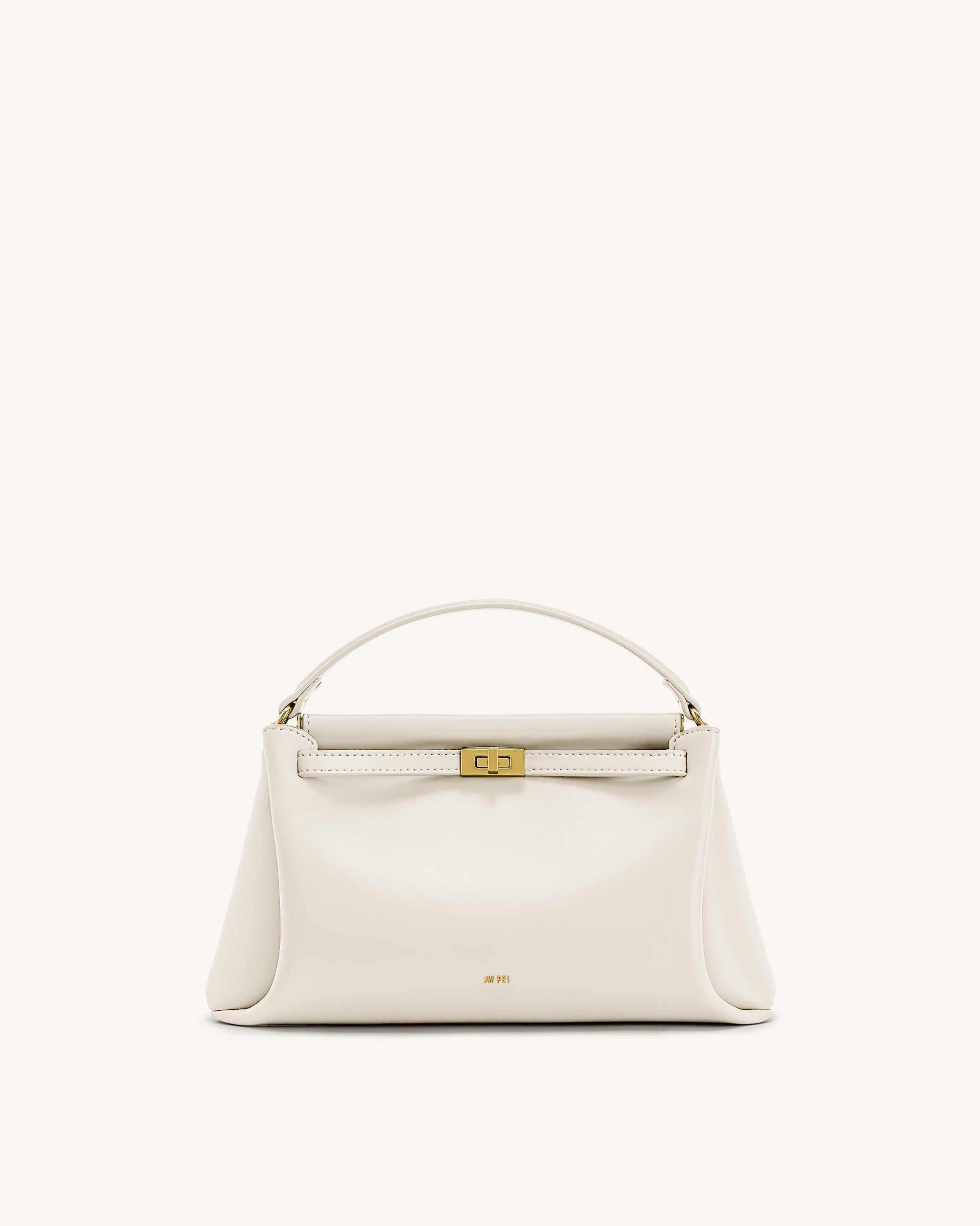 Carmen Top Handle Bag - White