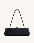 Nova Minimalist Shoulder Bag - Jet Black