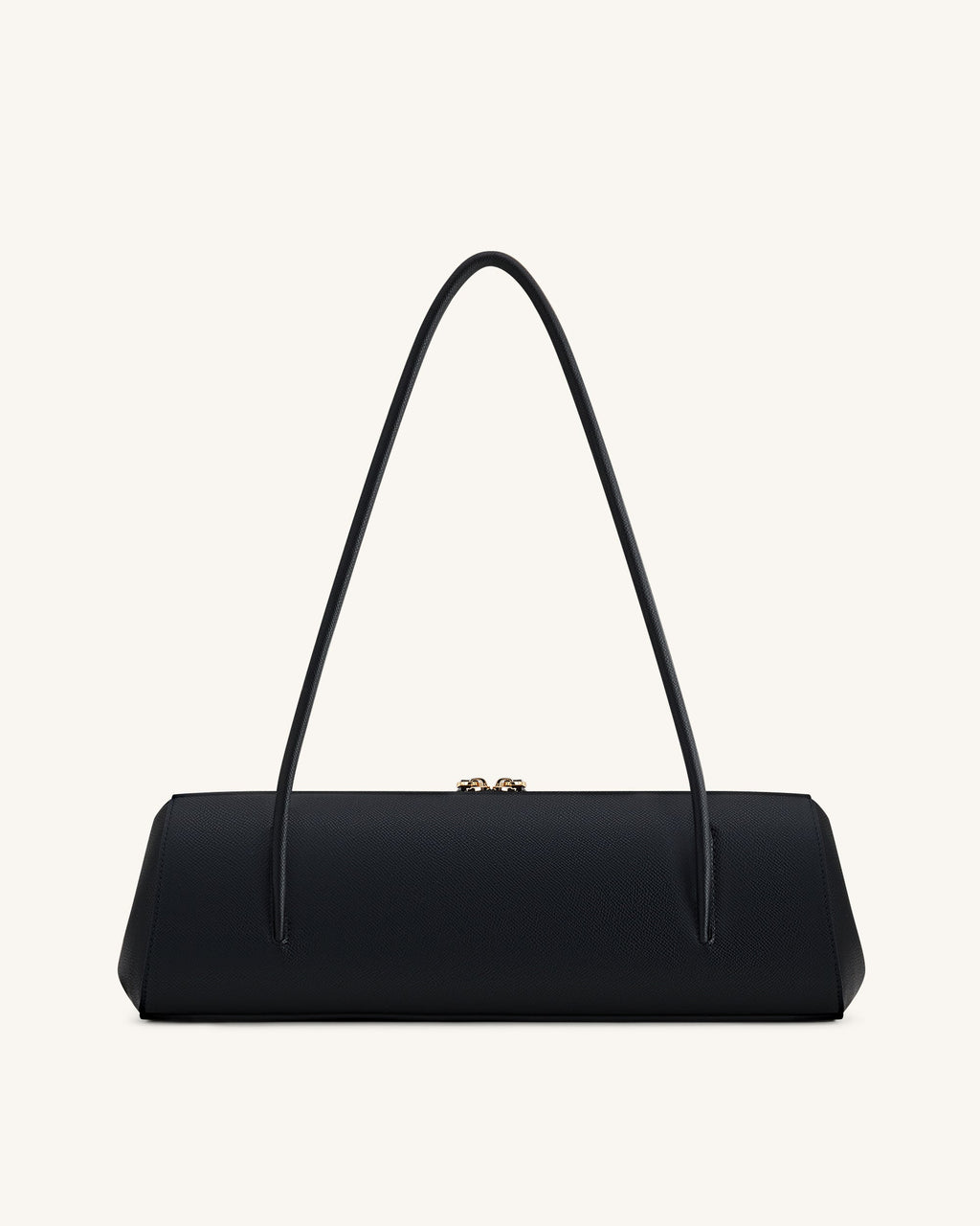 Nova Minimalist Shoulder Bag - Jet Black