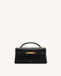 Noor Top Handle Bag - Ink Black