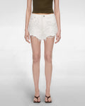 Starlet Pearl Glitz Denim Shorts - Fairest Of Them All