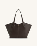 Kiana Large Capacity Tote Bag - Caramel