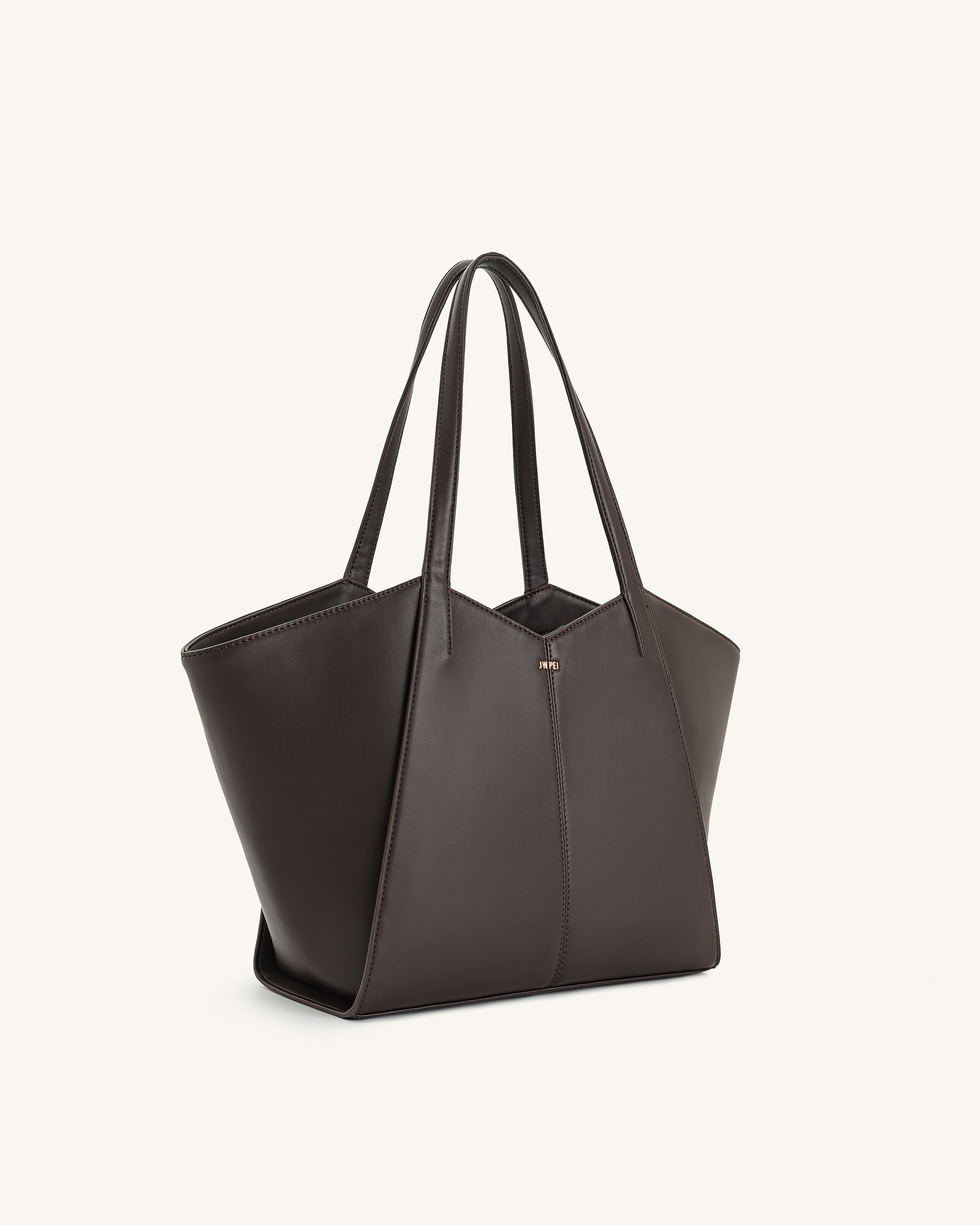 Kiana Large Capacity Tote Bag - Caramel