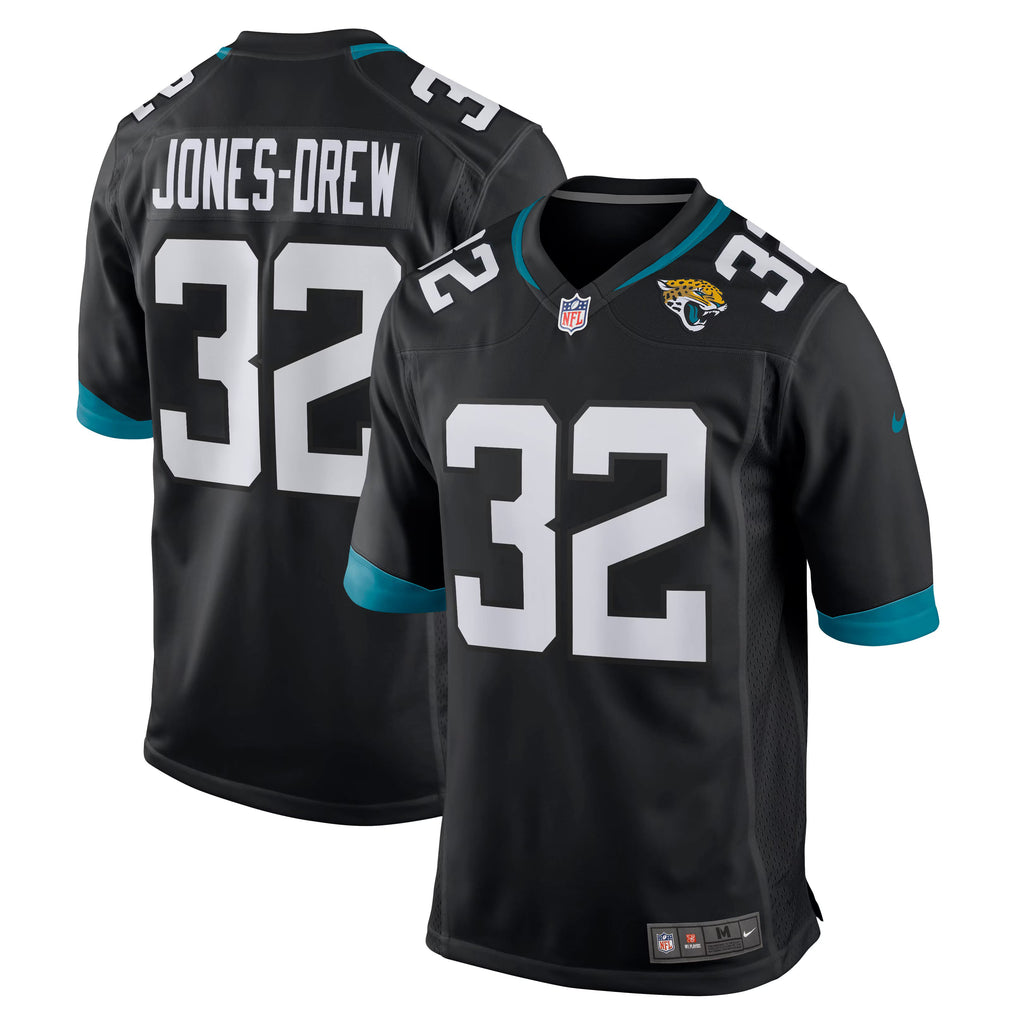 Jacksonville Jaguars Maurice Jones-Drew Black Retired Player Alternate Game Jersey