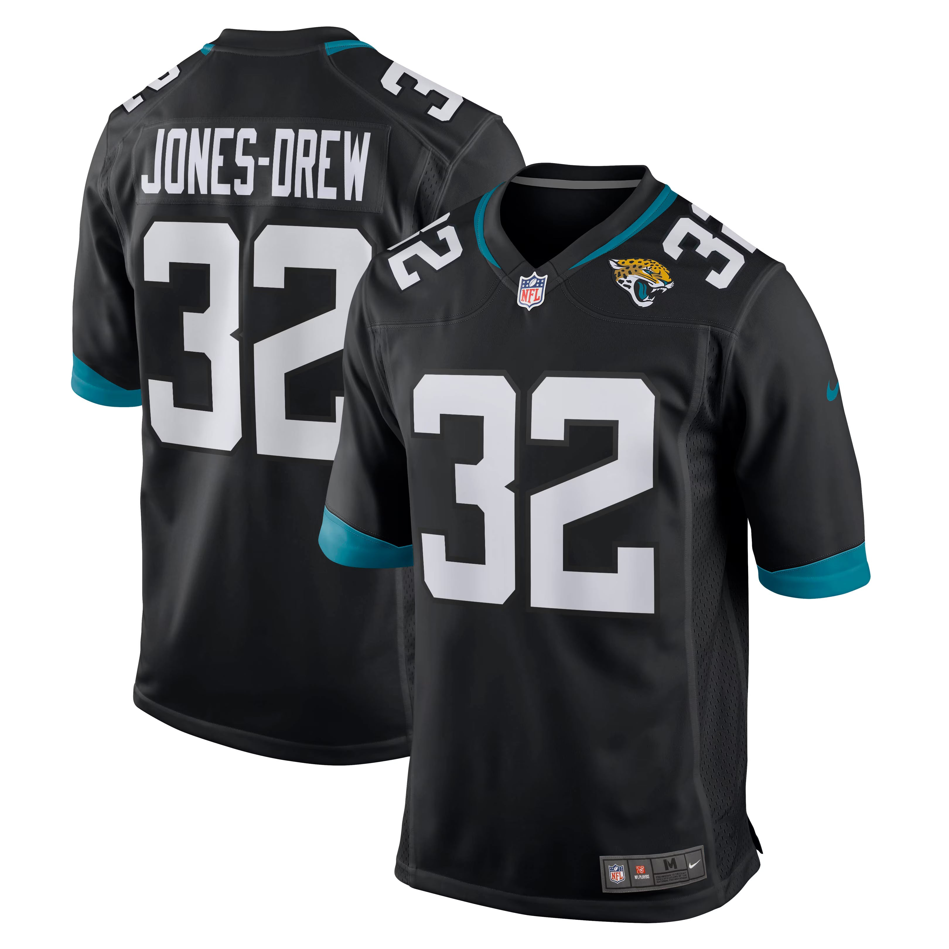 Jacksonville Jaguars Maurice Jones-Drew Black Retired Player Alternate Game Jersey