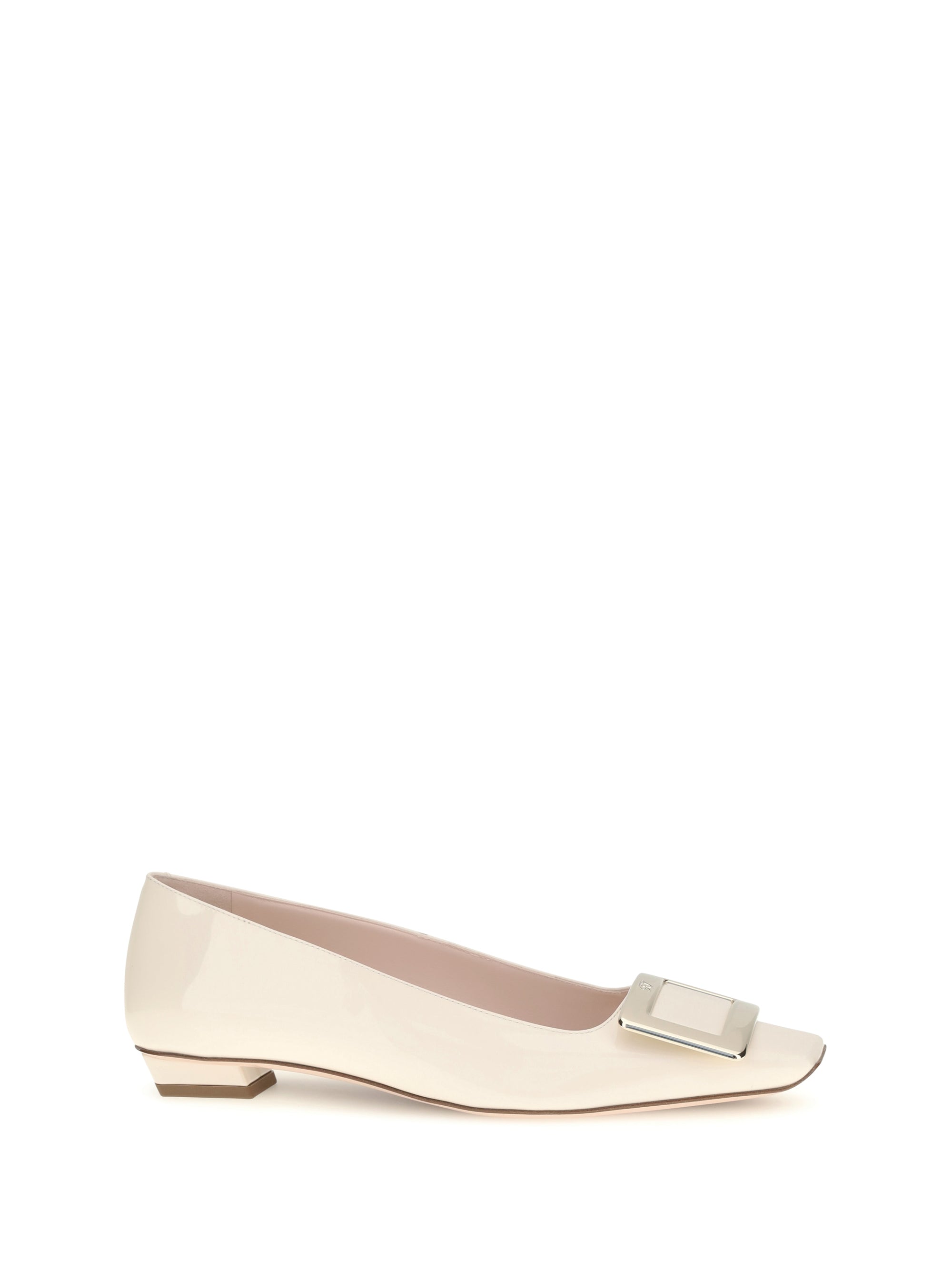 Roger Vivier Women Patent Leather Belle Vivier Ballerinas