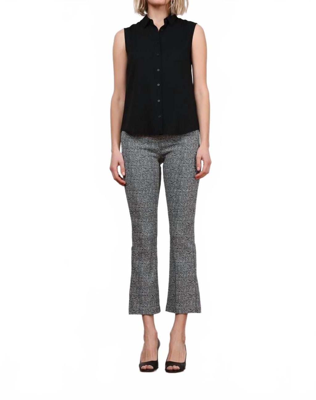 Leo Pant In Herringbone