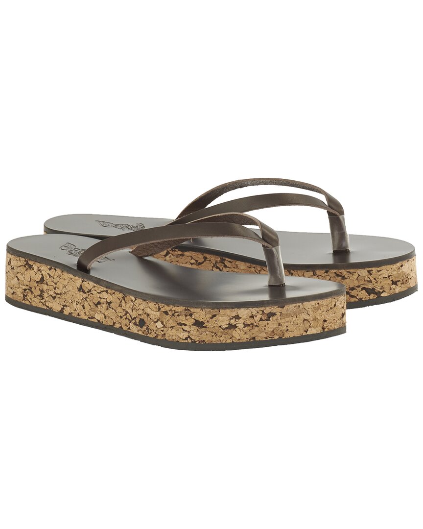 Ancient Greek Sandals Spetses Leather Thong Sandal