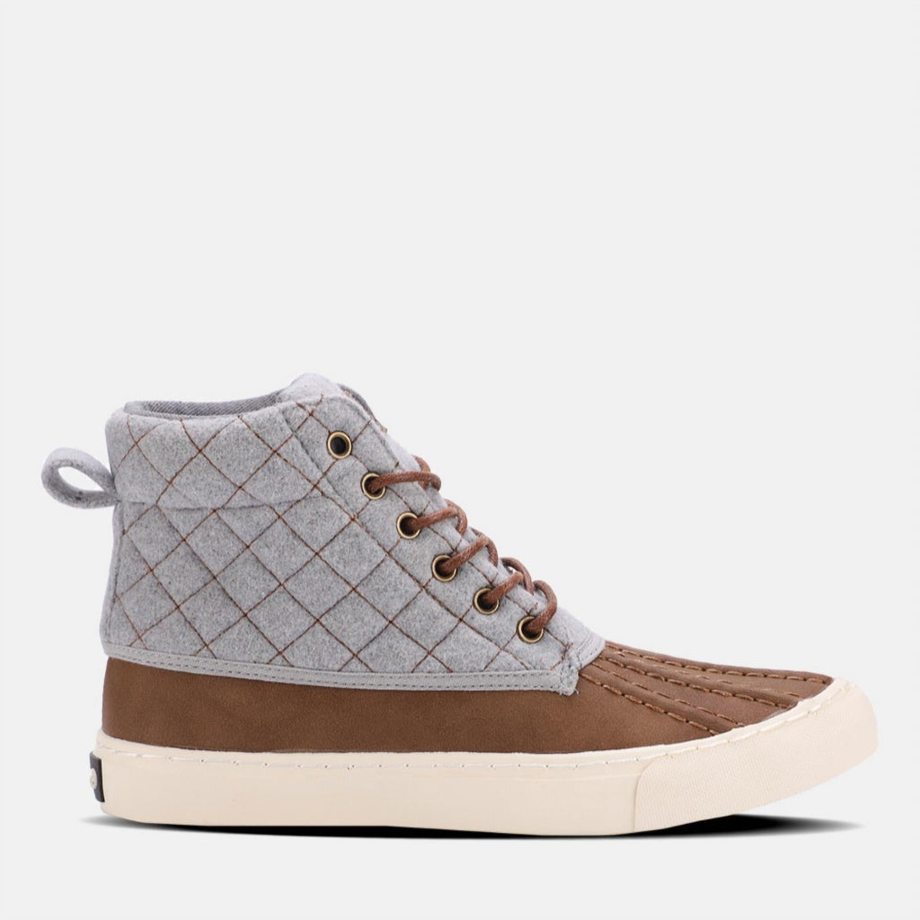 Women's Alta Lace-Up Boot In Grey & Chestnut