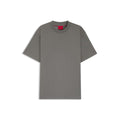 Relaxed-fit cotton-jersey T-shirt with logo print