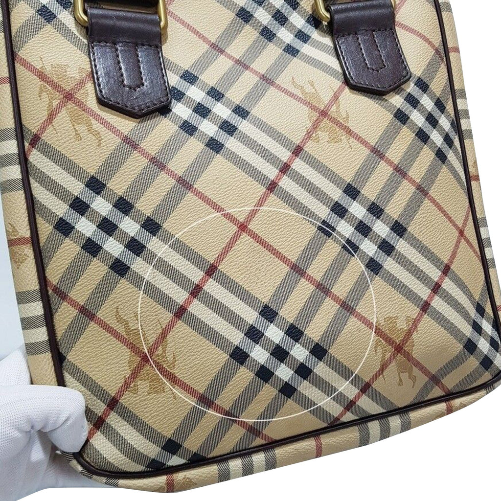 Buckled Check Shoulder Bag