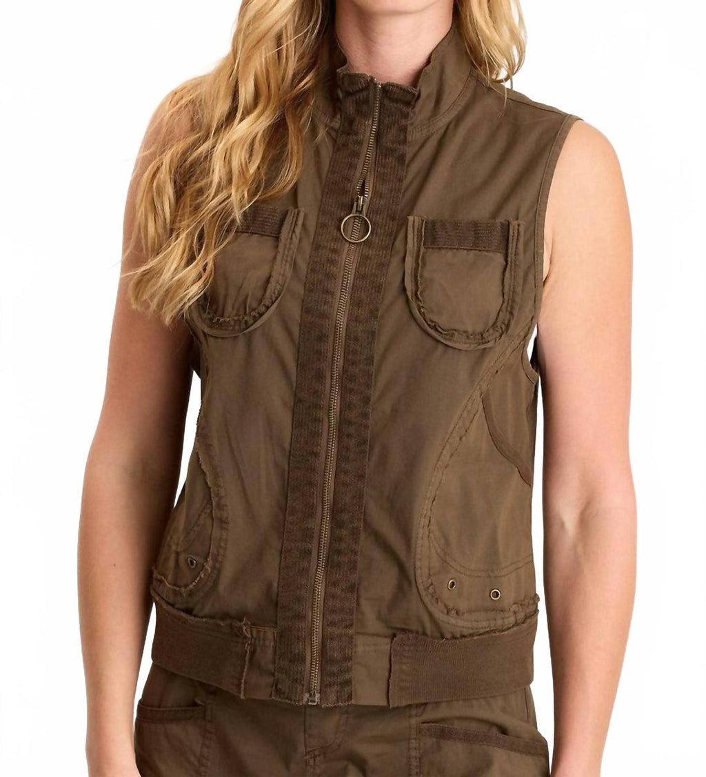 Grindelle Vest In Westgate Pigment