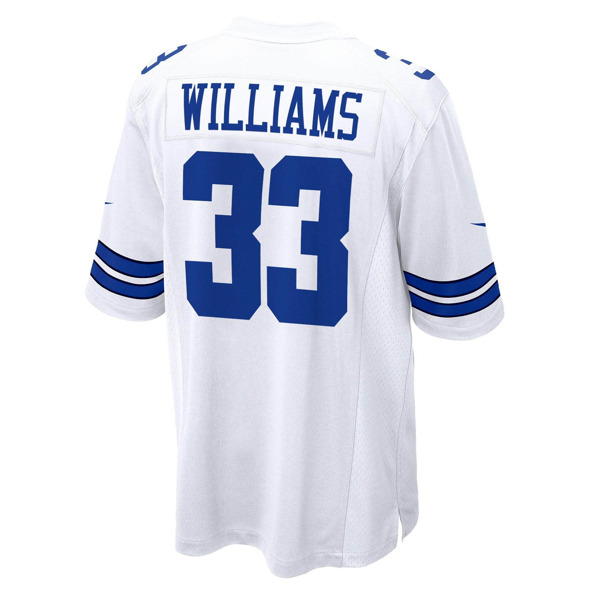 Dallas Cowboys Javonte Williams White Game Jersey