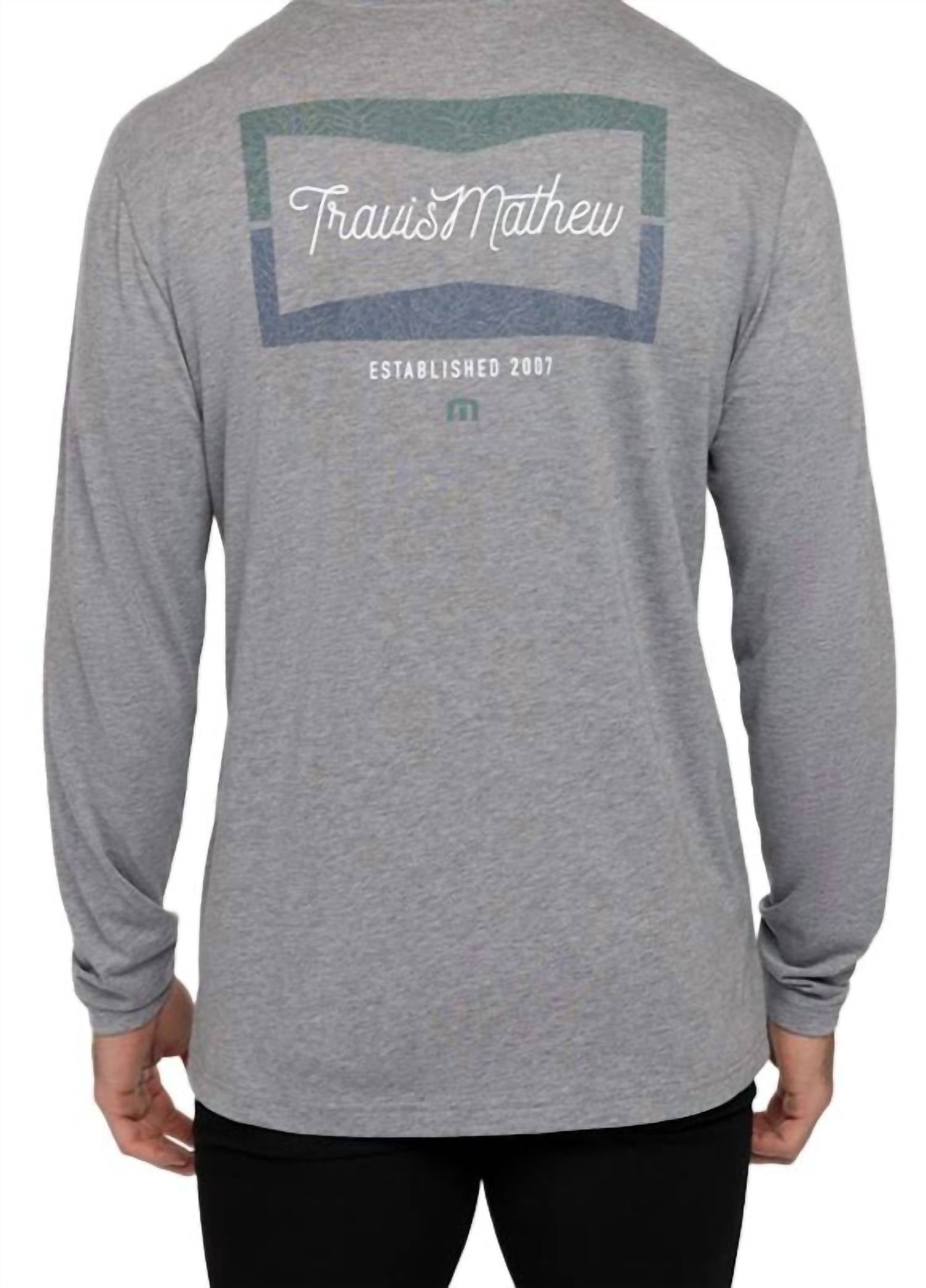 Lookout Point Long Sleeve Top In Heather Gray
