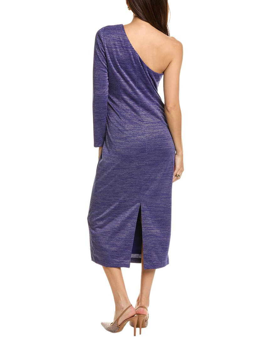JS Collections Maddie One-Shoulder Midi Dress