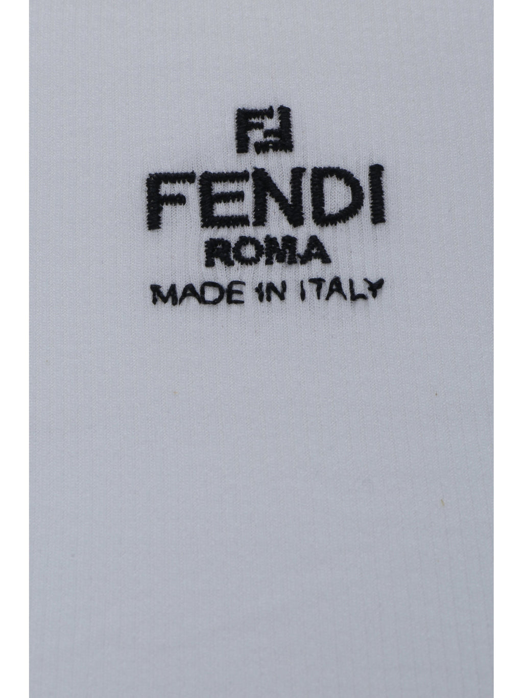 Fendi Women Cotton T-Shirt With Logo