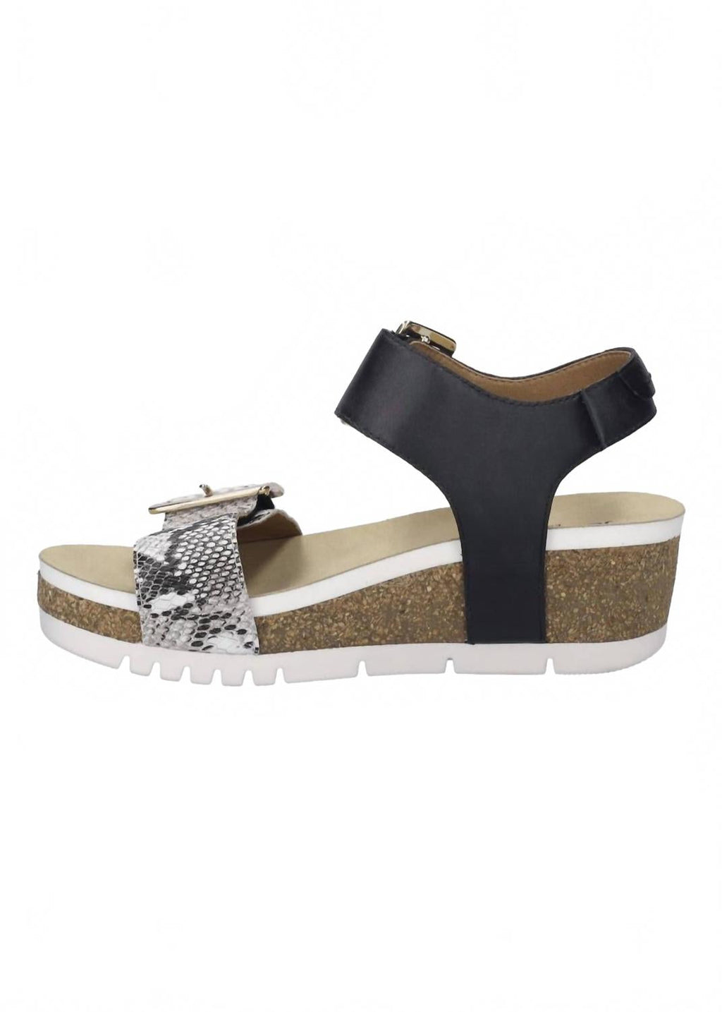 Women's Quinn 02 Wedge Sandals In Black Kombi