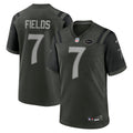 New York Jets Justin Fields Gotham Green 2025 Rivalries Collection Game Jersey