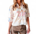 Bloom Blouse In Multicolor