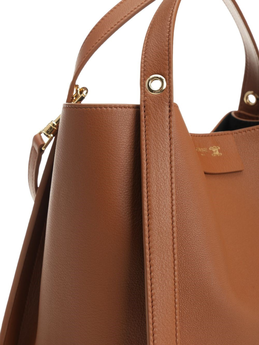 Celine Women Small Leather Cube Bag