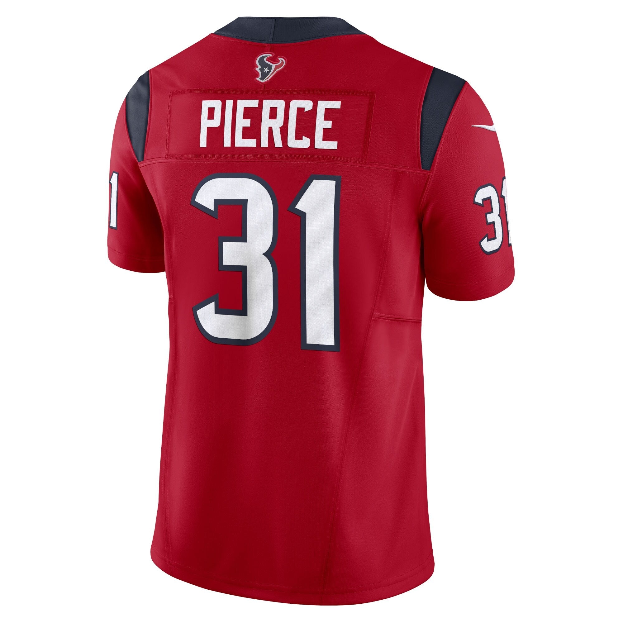 Houston Texans Dameon Pierce Red Vapor F.U.S.E. Limited Jersey