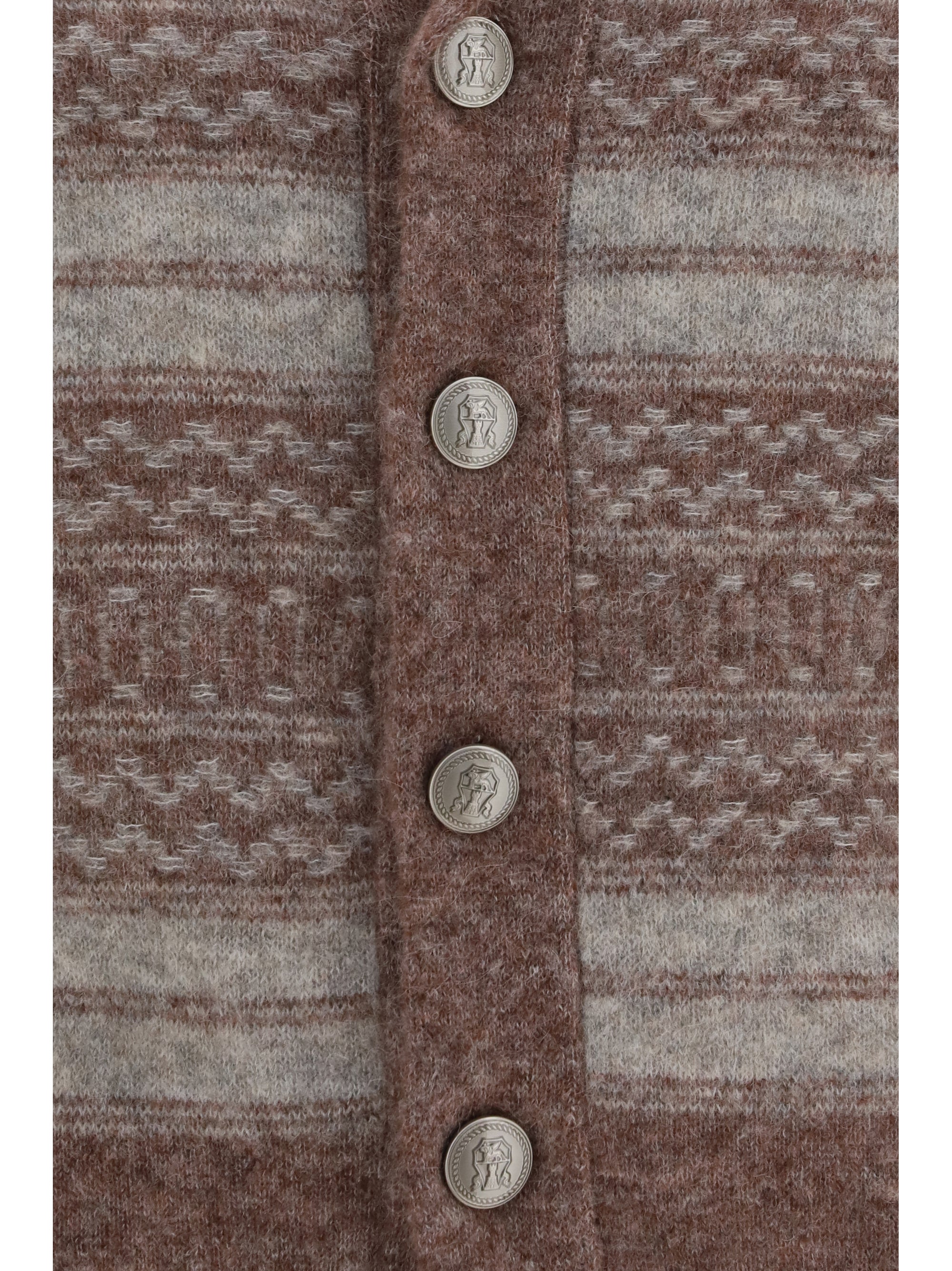 Brunello Cucinelli Men V-Neck Button Cardigan