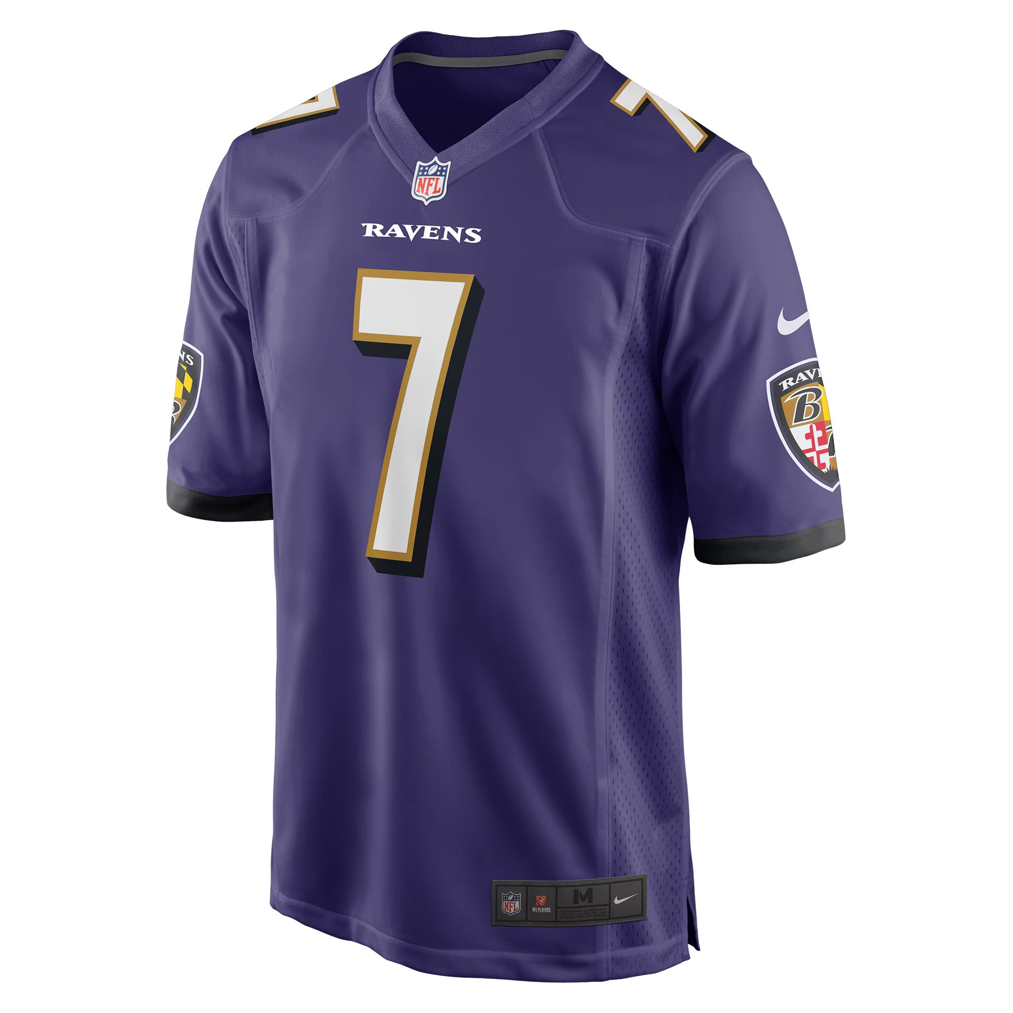 Baltimore Ravens Rashod Bateman Purple Game Player Jersey